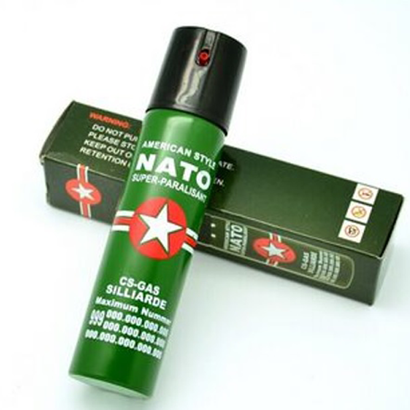 Gas Pimienta Mediano 60ml Nato Spray Defensa Personal
