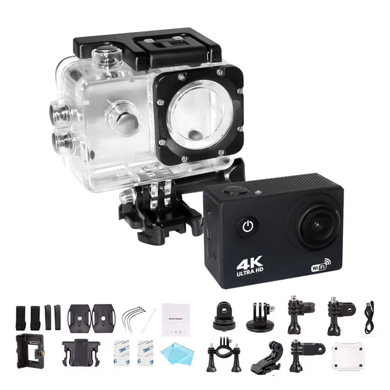 Camara Go Pro Accion 4k 16MP WiFi Acuatico Deportes Videos Fotos