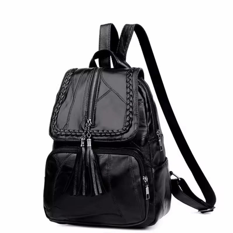 Mochila Cuero PU de Dama Casual tipo Coreana Kawai Bolso Premium