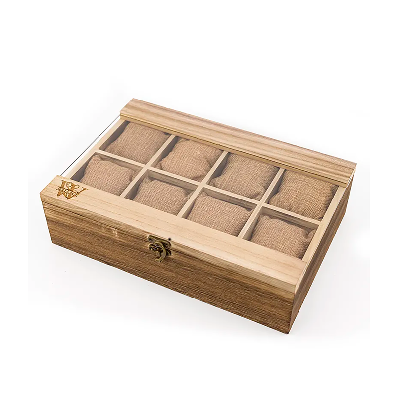 Organizador de Lujo para 8 Relojes - Material madera