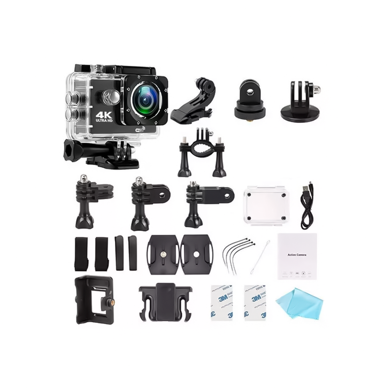 Camara Go Pro Accion 4k 16MP WiFi Acuatico Deportes Videos Fotos